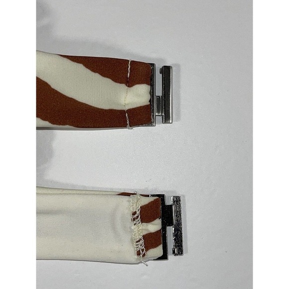 Veronica Beard Azoia Tie Front Bikini Bottoms and Dyer Tiger Stripe Bikini Top - Picture 9 of 12